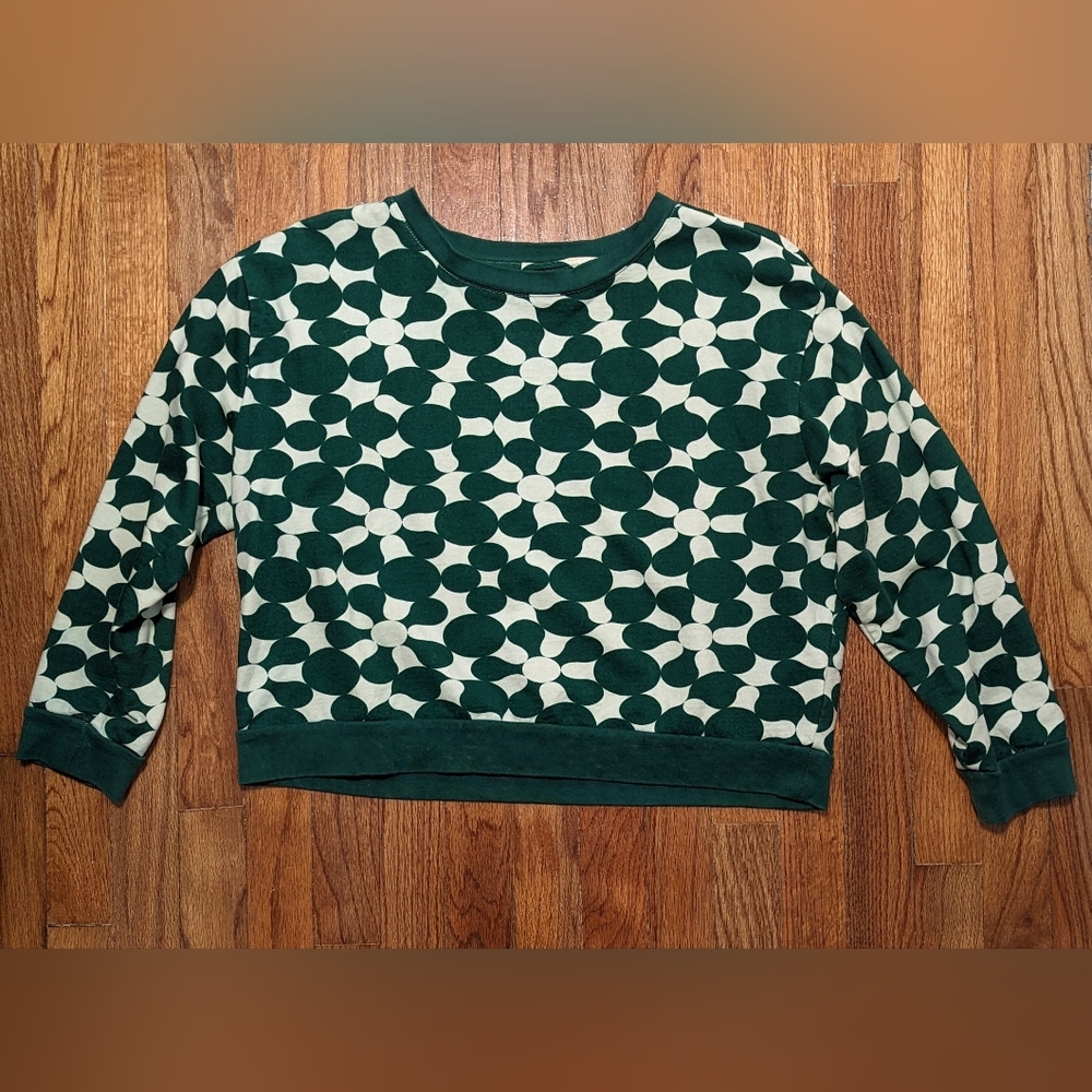 Dusen Dusen Penrose Cropped Sweatshirt Size M